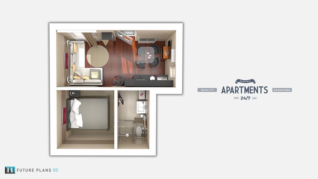 Little Boss Apartment Budapest Luaran gambar